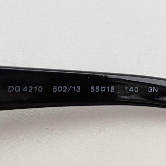 🕶️Frame Only | Dolce&Gabbana DG4210 Sunglasses 55/18 140 /ALK712🕶️ - Picture 7 of 8
